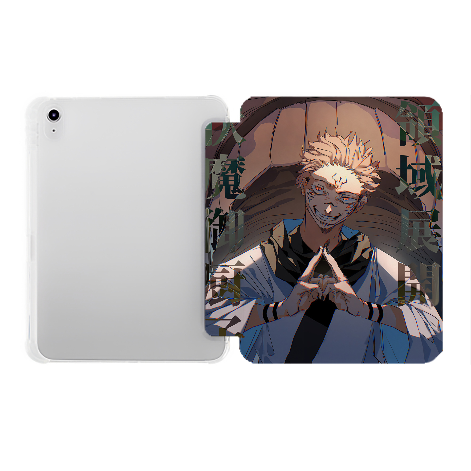 （画像用） SPY×FAMILY间谍家家酒 IPad ケース ペン収納付き 三つ折りスタンド PUレザー×シリコン 対応機種9.5/10.5/10.9インチ